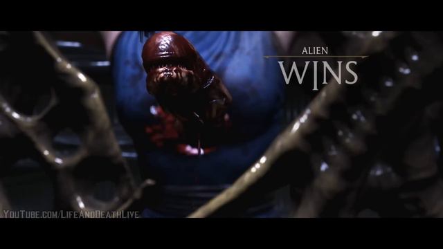 Mortal Kombat XL - Alien Chestburster on All Characters/NPCs (Including Baraka) смотреть онлайн