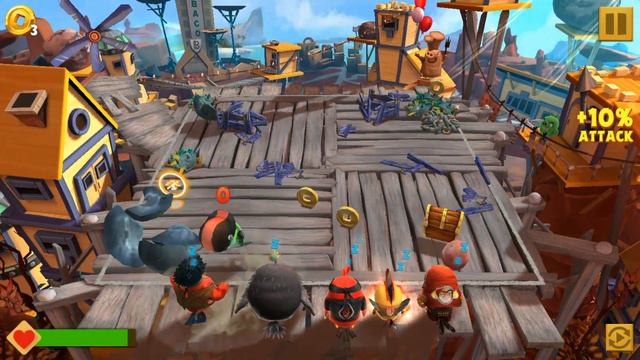 Angry Birds Evolution: Chapter 15, Bacon Juice Part 3/3 смотреть онлайн