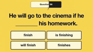 First Conditional Quiz: Can You Pass this Quiz?