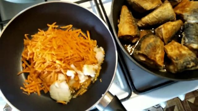 Как приготовить скумбрию жареную под маринадом. смотреть онлайн