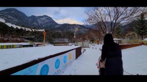 ЮЖНАЯ КОРЕЯ ЗИМА/SOUTH KOREA WINTER/산정호수/60🇰🇷