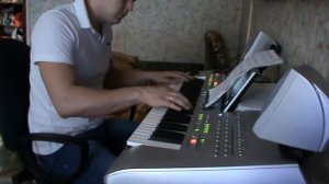 River Flows на синтезаторе Tyros 3.MPG