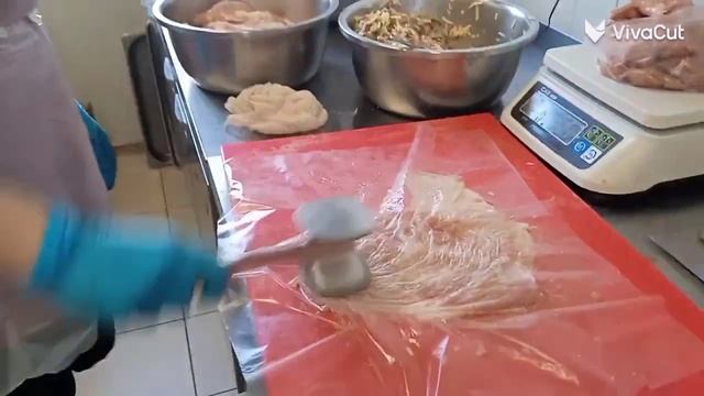 Куриные рулеты с грибами. #грибы #русская #кухня смотреть онлайн