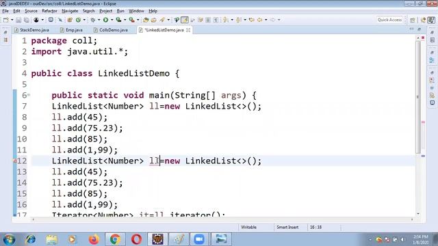 Java collections смотреть онлайн