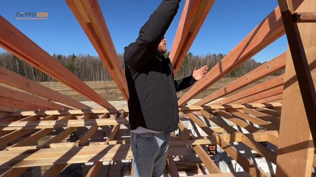 Возведение скатной кровли перфекционистом. смотреть онлайн