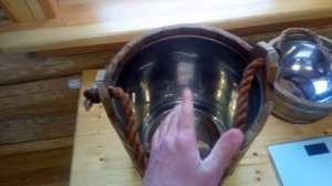 Баня ведро для бани