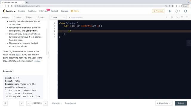 Nim Game 292 LeetCode Explained [New]