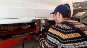 Кузовной ремонт в  Волгограде. Volkswagen Polo. Autobody repair Wolkswagen Polo.   Часть 1