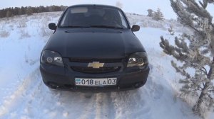 Ангельские глазки на Шевроле Нива(Black Edition)