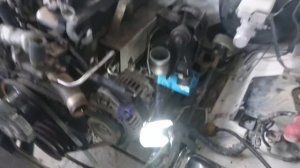 Nissan np300 замена двигателя yd25 на qd32.