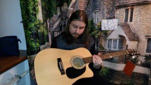 Моя Новая гитара martinez faw801ceq электро акустика 9500руб стандартная дека тембрблок eq 7545r