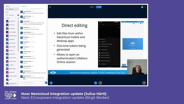 Nextcloud integration update - COOL Days 2021 смотреть онлайн