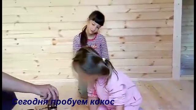 Лайфхак.Как разбить КОКОС и попробовать молоко.
