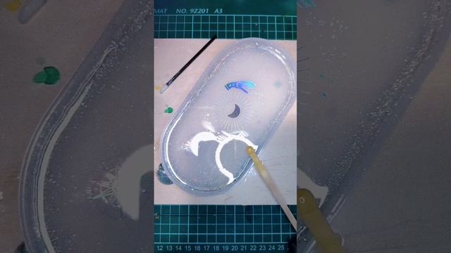 Поднос из эпоксидной смолы "Эзотерика" #творчество #эпоксидка #эпоксиднаясмола #resin #эзотерика смотреть онлайн