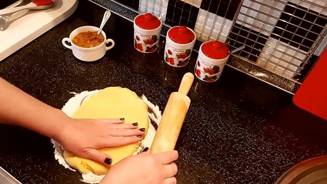 Домашнее нарезное песочное пирожное  как в детстве