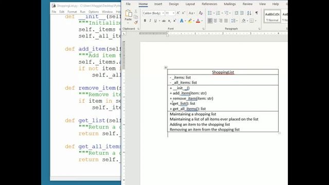 UML Class and object diagrams; No background music; Objects & Games with Python Chapter 3 Video 3 смотреть онлайн