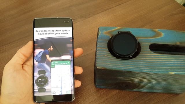 Как получать уведомления из Google Карт на часах Galaxy Watch? смотреть онлайн