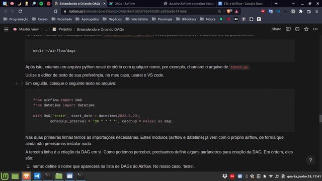 Entendendo e criando uma DAG no Apache Airflow смотреть онлайн