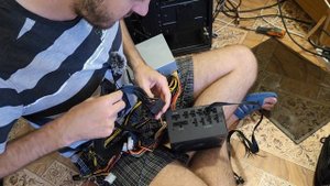 (НЕ ОБЗОР, просто купил и установил!) Блок питания с Авито cooler master v2 gold 850W