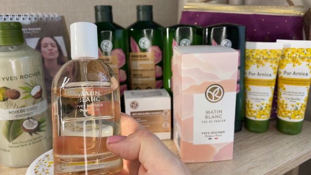 Заказ по бланку августа 9РИМ8РА8090. Обзор Yves Rocher. Matin blanc.