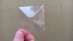 Как сделать 3d голограмму у себя дома? / how to make 3d hologram at home?