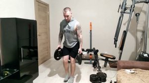 ТРЕНИРОВКА НОГ / ПЛЕЧИ / БОДИБИЛДИНГ / ТРЕНИРОВКА ДОМА
