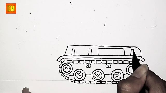 Cara Menggambar Tank KV-2 | HomeAnimations Tank | Tank Drawing | Part 3 смотреть онлайн