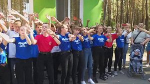 2019.08.17 4 смена закрытие. Гимн ОЛ "Зорька юбилейная"