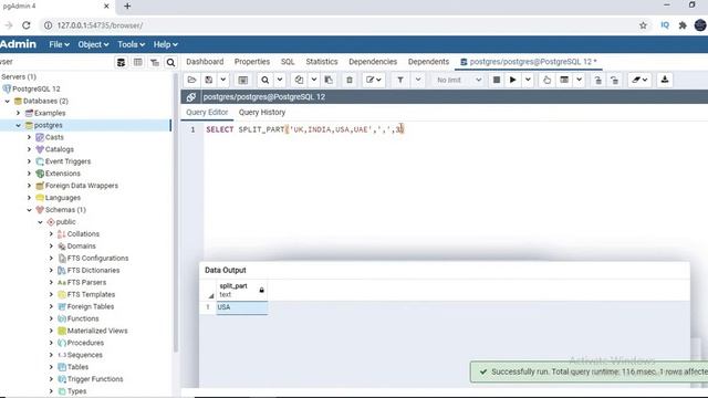 Postgresql Tutorials | Split_Part In Postgresql | Postgresql String Split Examples