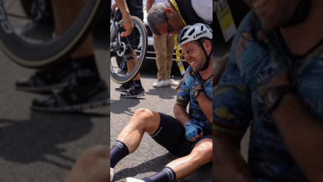 Cavendish out of Tour de France after crash