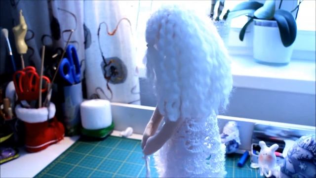 Моя кукла ручной работы "Снежинка" смотреть онлайн