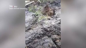 Оползень в Катав-Ивановске