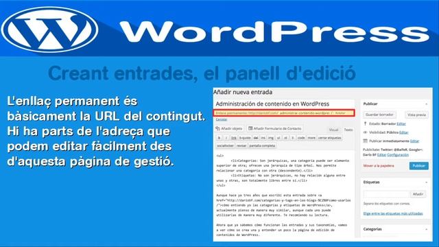 WordPress  Manual. Crear i organitzar entrades. смотреть онлайн