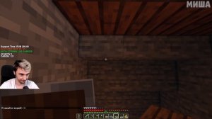 ДЕРЕВНЯ В ГОРАХ, вечерний стрим — Minecraft