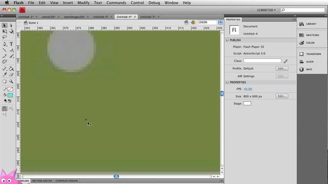 Part 2 - Learn to Use Flash's Primitive Drawing Tools to Recreate the Android Logo смотреть онлайн