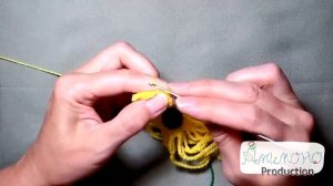 Мандала, свободное вязание крючком -  Free style mandala crochet