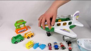 Обзор игрушки игровой набор самолет K12411 Keenway