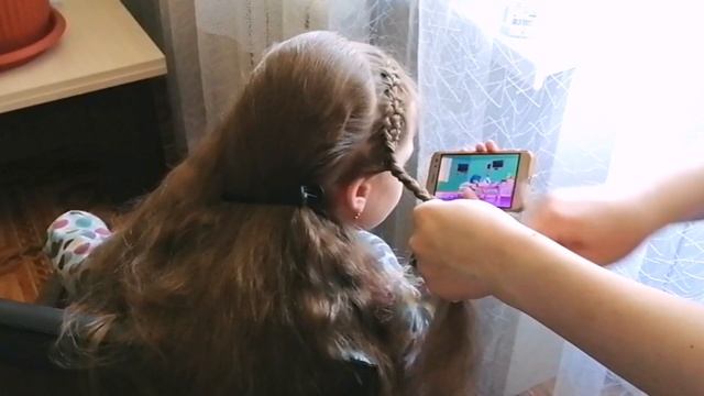 Прическа для девочки