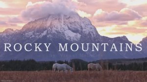 Расслабляющая инструментальная гитарная музыка с прекрасным видом на Скалистые горы