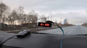 тест динамики разгона LADA VESTA (106 л.с.), 5МТ