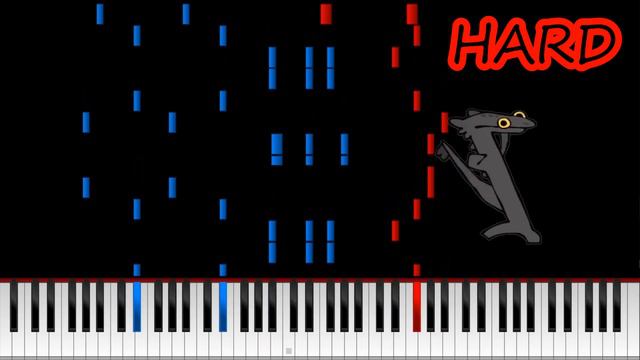 【EASY to IMPOSSIBLE】Toothless Dancing Electric piano смотреть онлайн