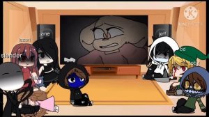 Creepypasta react to piggy part 2~! (+*FLASHING LIGHTS WARNING*+)