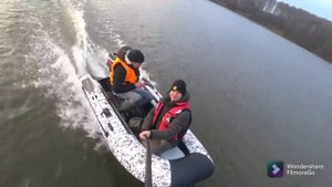 Kitt Boats 270 НдНд Sport двое в лодке не считая собаки