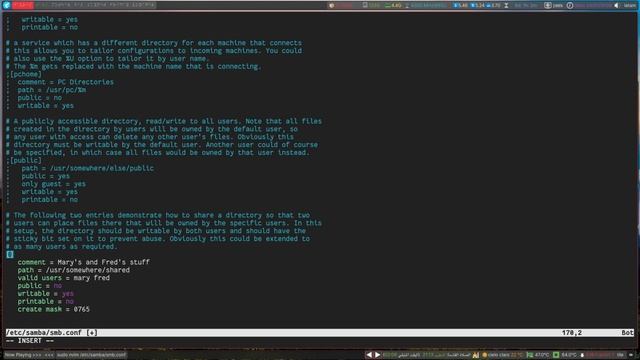 سيرفر منزلي لمشاركة الملفات بين أجهزتك باستخدام لينكس Linux و Samba смотреть онлайн