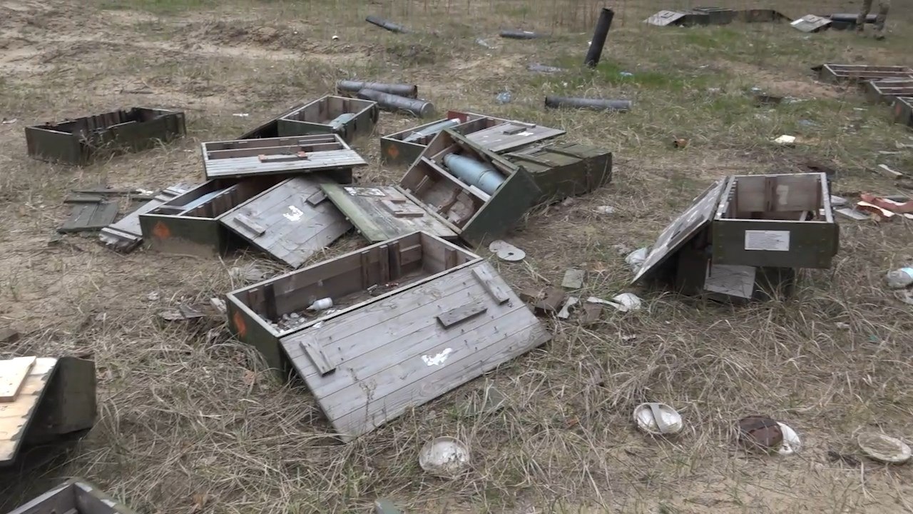 С бывших позиций ВФУ в районе Северодонецка изъяты боеприпасы