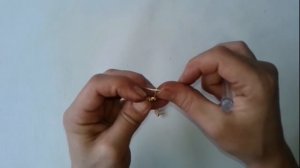 Как починить замок серег шариковой ручкой / how to fix the lock earrings with а pen