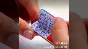 Как спрятать шпоргалки в школе