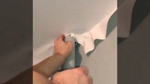 Обход труб отопления на тканевом натяжном потолке