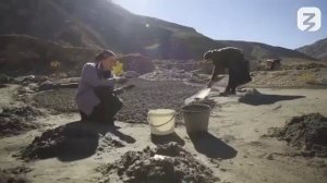 Ботлихский район село Кванхидатли, место где добывают соль .Труд  наших предков.