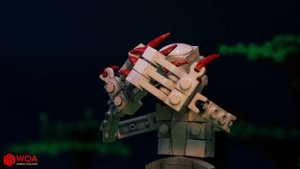 LEGO SCP 173: The Sculpture of Devil (SCP Containment Breach Animation)
